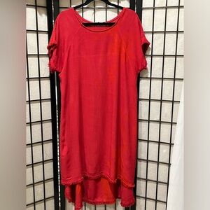 chinese dress ladies Venus Womens Tie-Waist Linen Maxi Dress main image 0